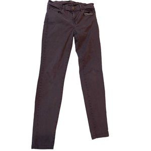 J Brand Womens Jeans Super Skinny 620VO241 VIN MULBER Cotton Purple Size W27